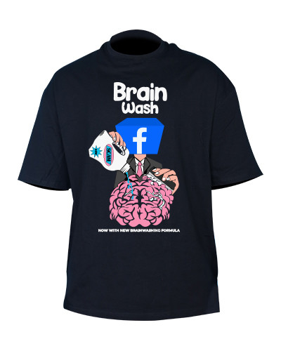 Brain Wash Oversized T-shirt